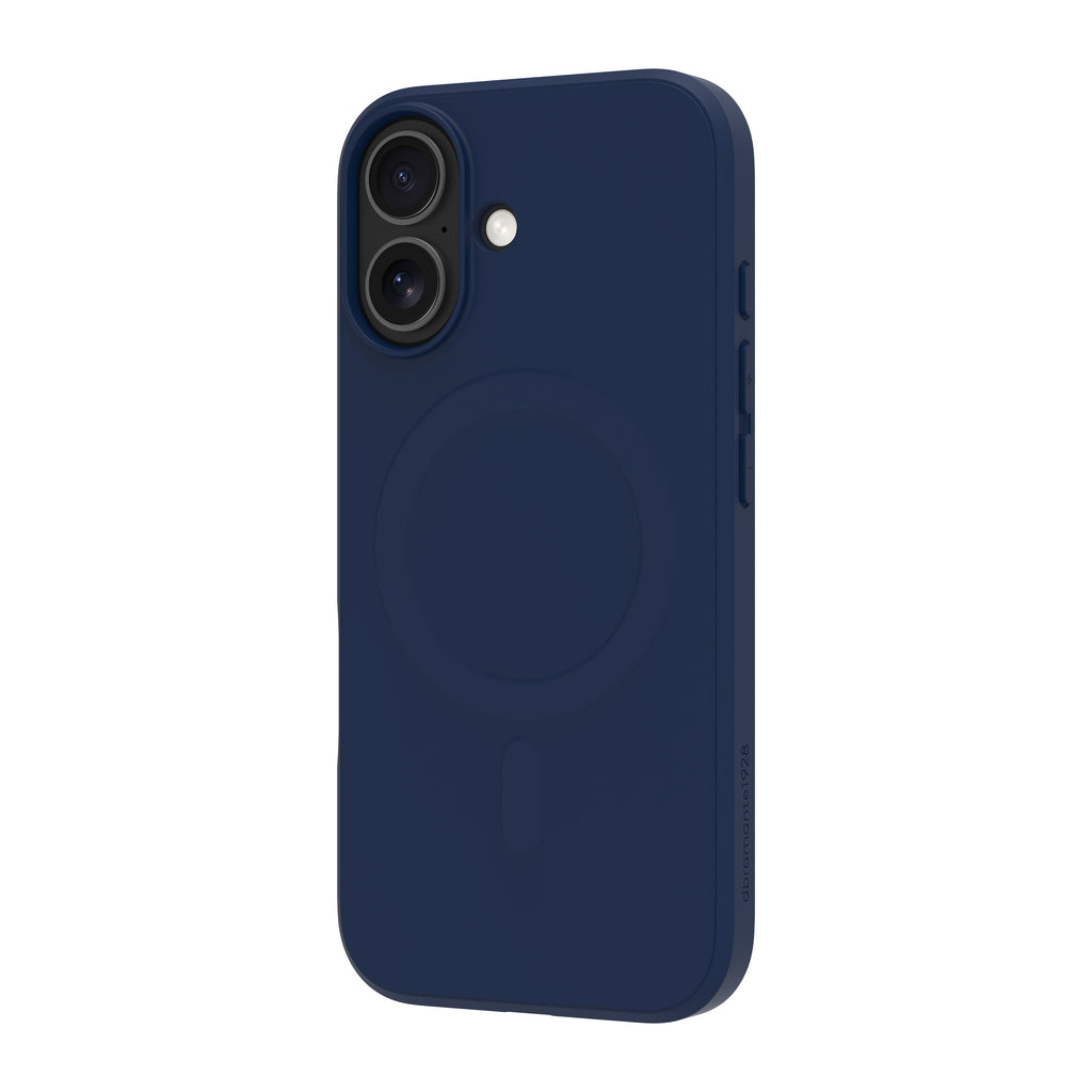 Coque iPhone 17 bleu Pacifique MagSafe DBRAMANTE1928