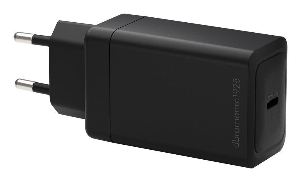 Adaptateur secteur 65W USB-C noir - DBRAMANTE1928
