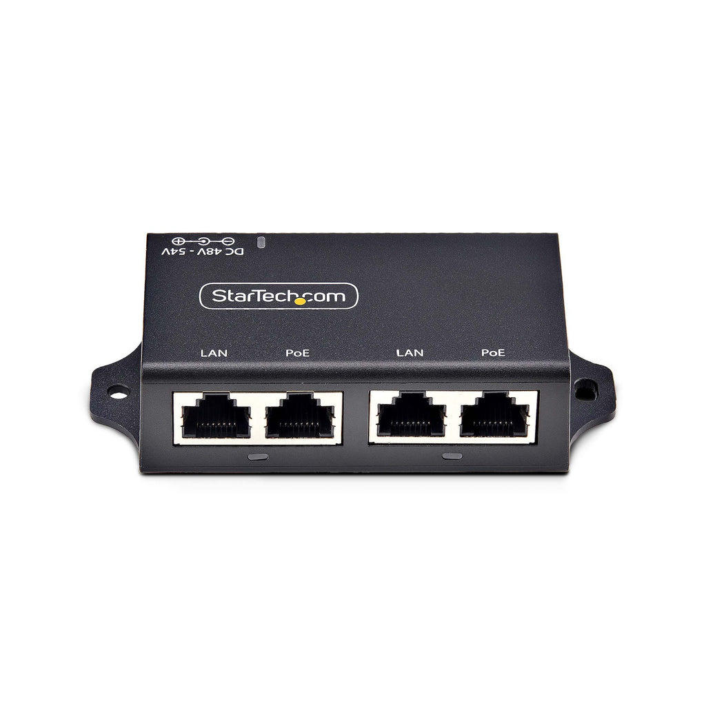 Injecteur PoE+ 2 ports 30W StarTech - UK/Europe