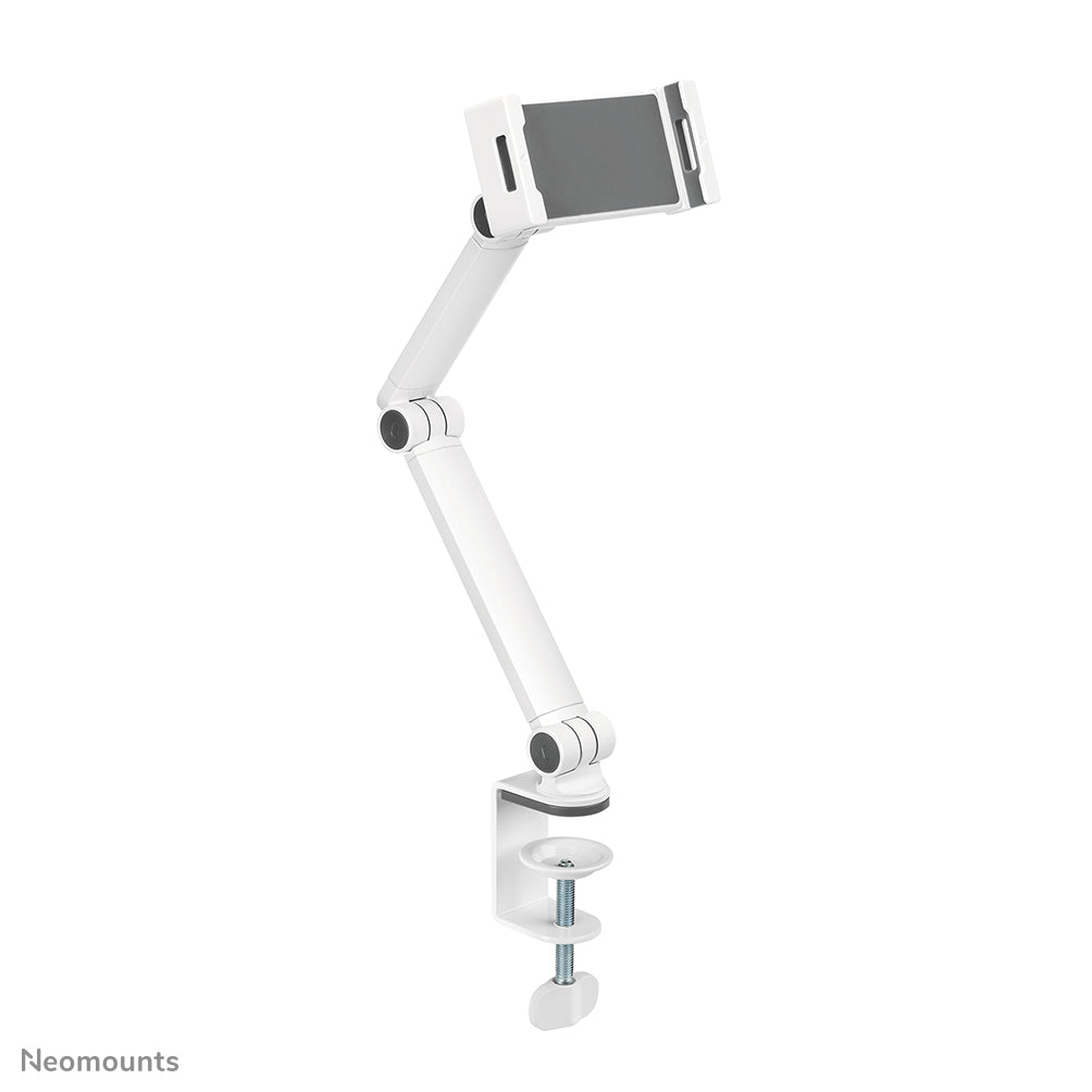 Support tablette NEOMOUNTS DS15-545WH1 - Bras réglable acier blanc
