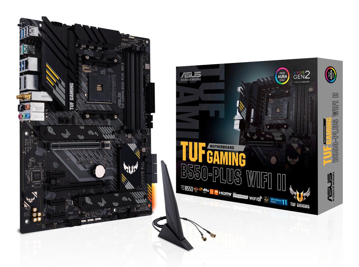 Carte-mère ASUS TUF GAMING B550-PLUS WIFI II AM4 - Wi-Fi 6