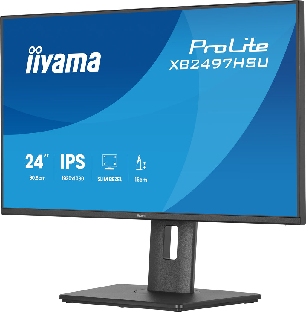 Écran LED IIYAMA 24" Full HD 120 Hz - ProLite XB2497HSU-B1