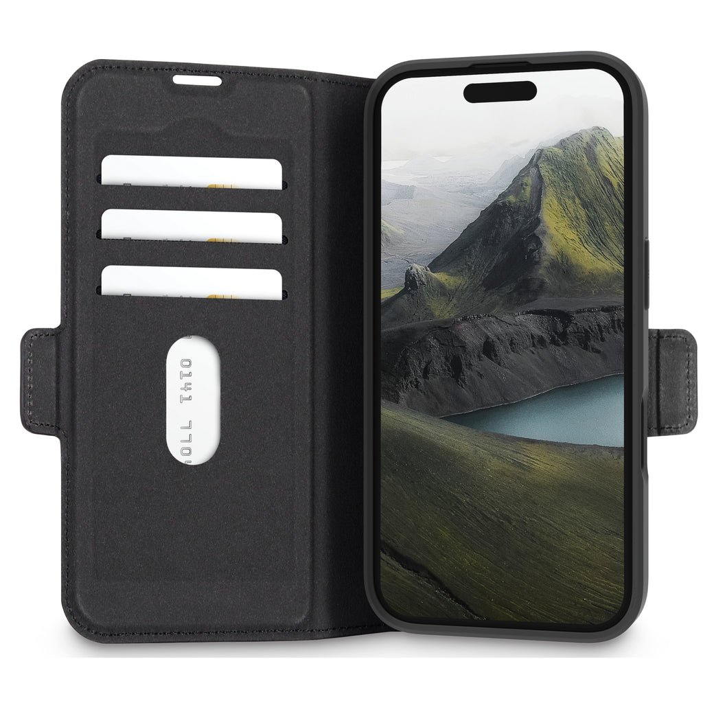 Étui iPhone 16 Oslo Pro DBRAMANTE1928 Noir