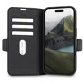 Étui iPhone 16 Oslo Pro DBRAMANTE1928 Noir