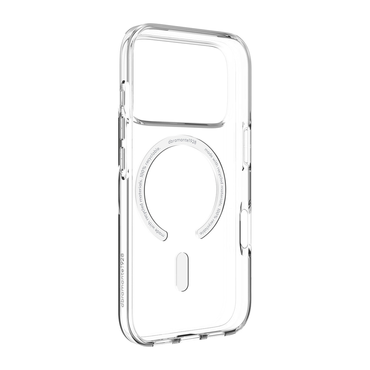 Coque iPhone 17 Pro MagSafe transparente DBRAMANTE1928