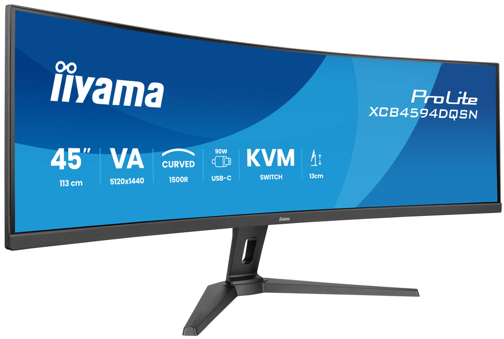 Écran LED incurvé IIYAMA 45" 5K1440p 165Hz HDR400