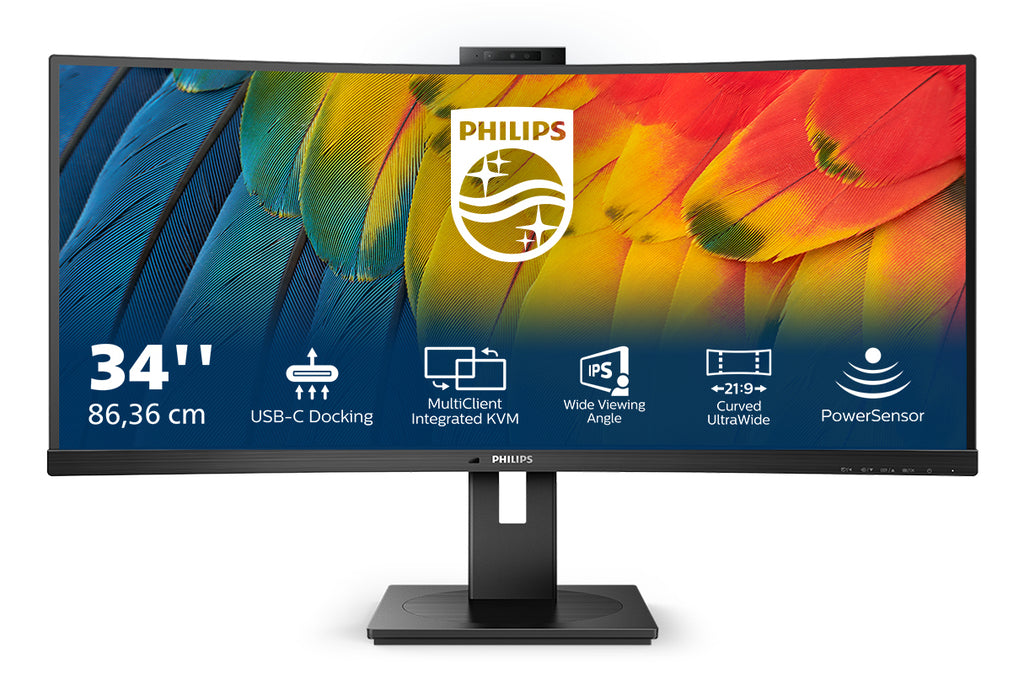 Philips 34B1U5600CH - Moniteur incurvé 34" WQHD 120Hz