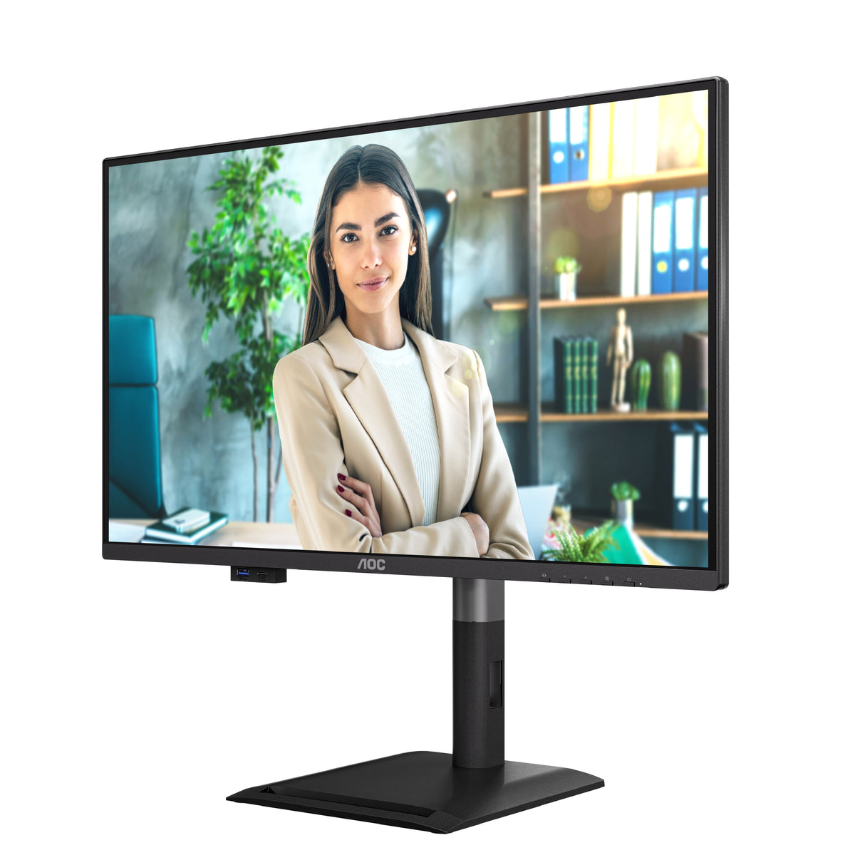Écran AOC Q27P4U 27" QHD 120Hz IPS - Haut-parleurs