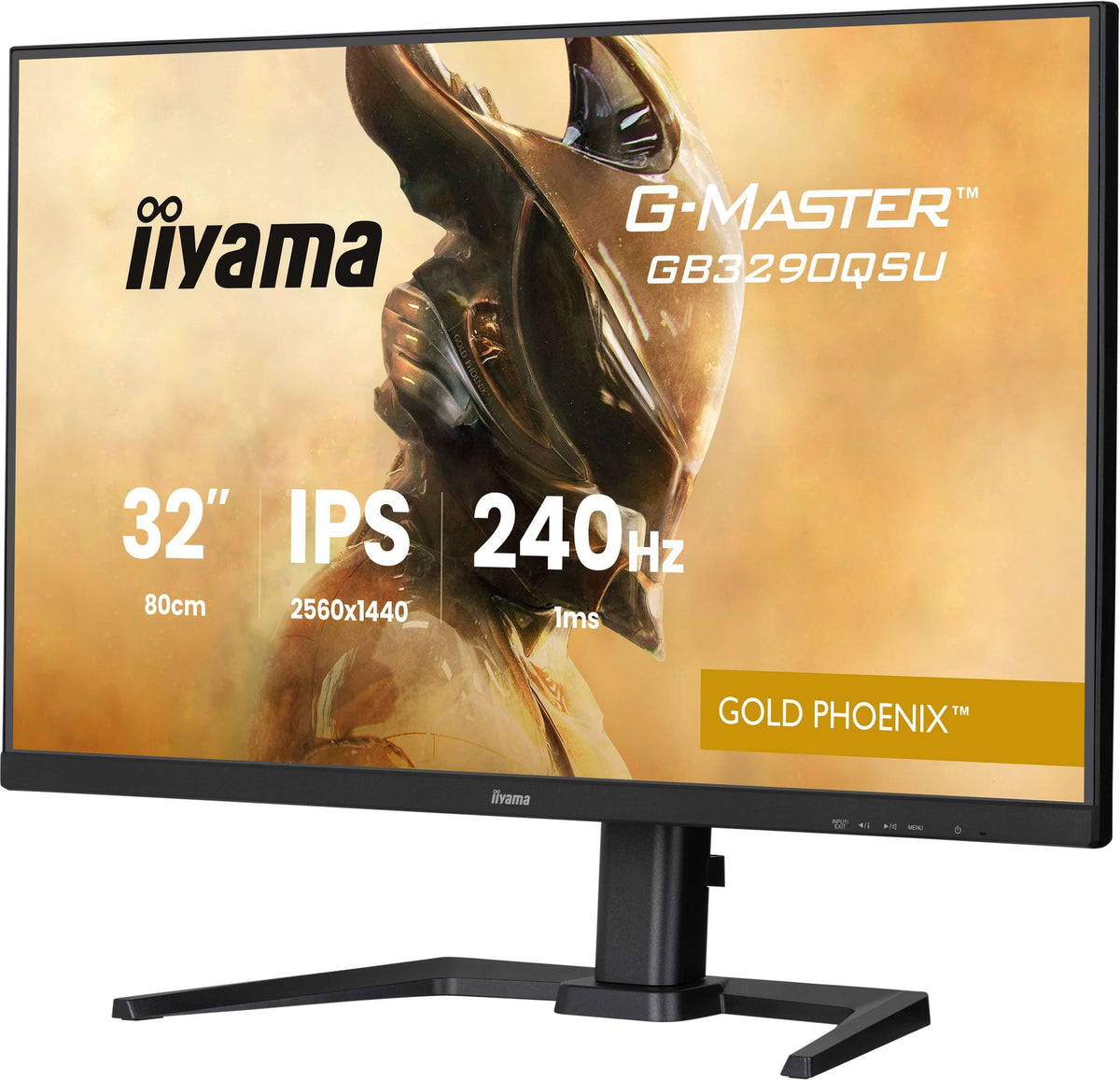 Écran gaming IIYAMA 31.5" QHD 240Hz IPS