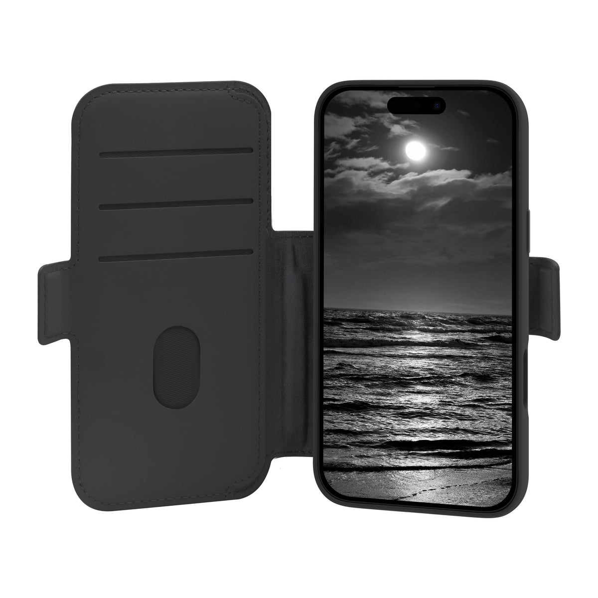 Étui iPhone 17 Pro Max Lynge MagSafe Noir Minuit