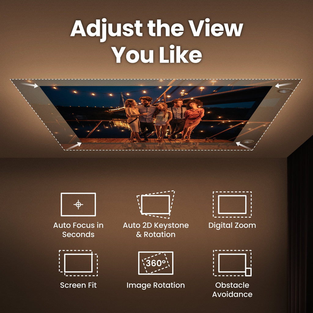 BenQ GV50 Projecteur LED Portable Full HD Android TV