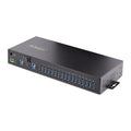 Hub USB 3.0 16 ports industriel StarTech - Montable rack/DIN