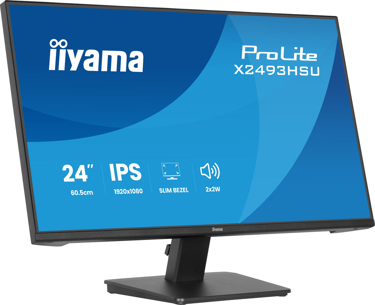 Écran LED IIYAMA 24" Full HD 120Hz IPS - ProLite X2493HSU-B1