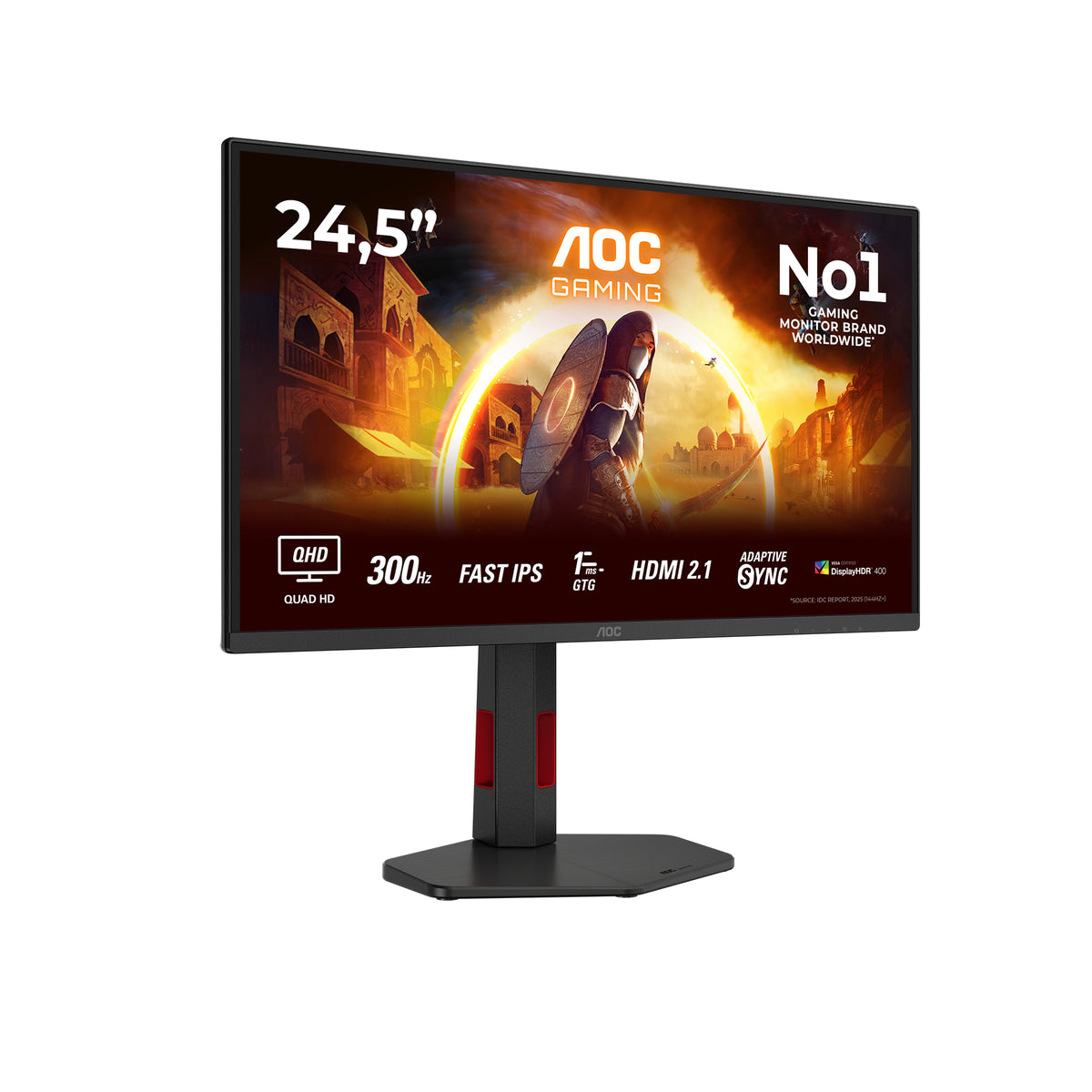 AOC Q25G4SR - Écran Gaming 25" 300Hz QHD - Achetez en ligne