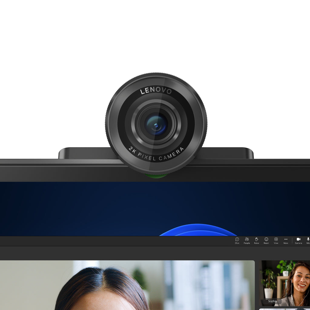 Webcam Lenovo 2K avec micro - USB 2.0