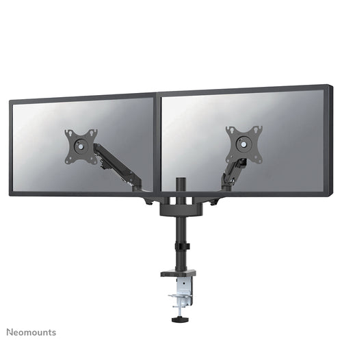 Support écrans double réglable 17"-27" - NEOMOUNTS DS70-750BL2