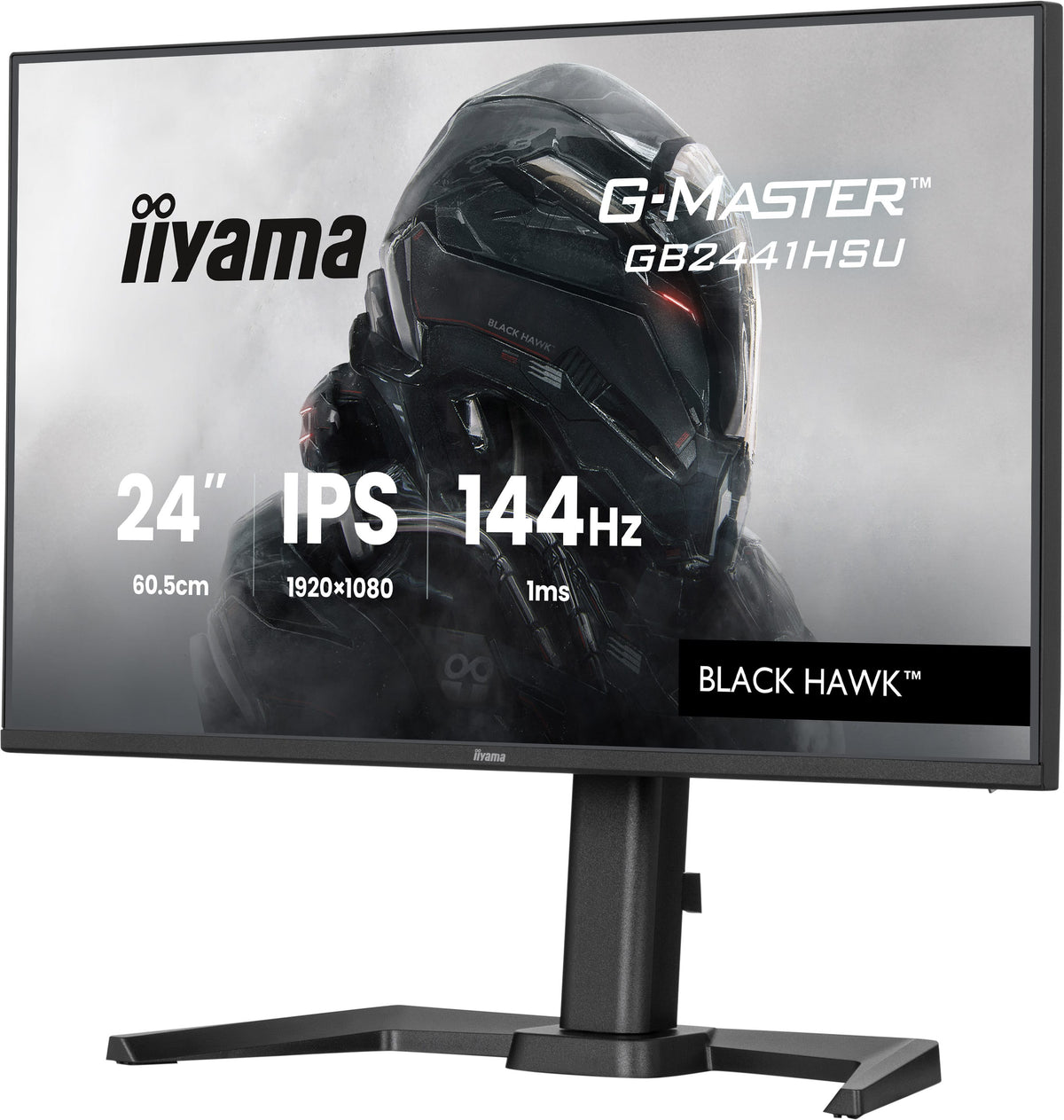 Écran Gaming IIYAMA 24" Full HD 144Hz IPS Noir