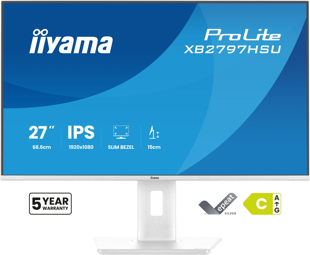 Écran LED 27" IIYAMA ProLite XB2797HSU-W1 Full HD 120Hz