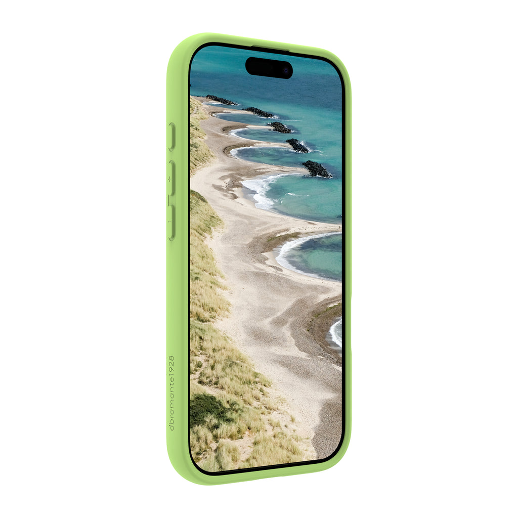 Coque iPhone 17 MagSafe vert pâle - DBRAMANTE1928