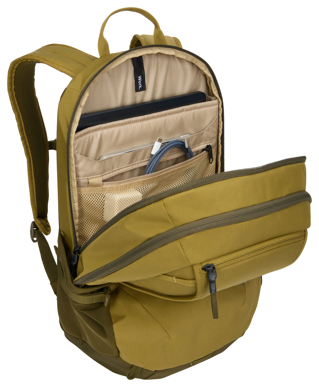 Sac à dos Thule EnRoute 23L pour ordinateur 16" - Vert naturel