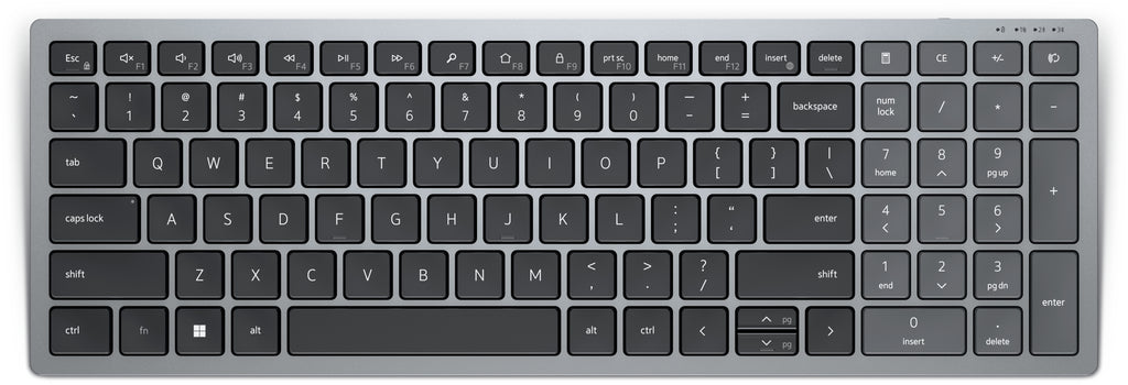 Clavier Dell KB740 sans fil compact multi-dispositif
