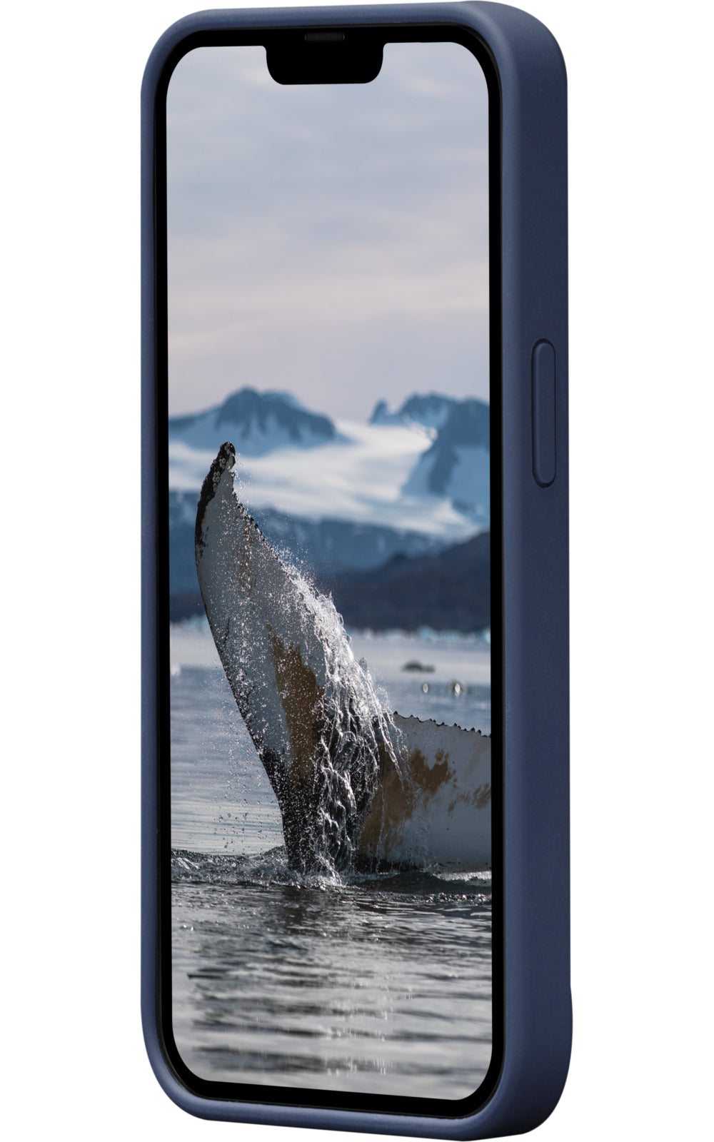 Coque iPhone 14 Pro silicone bleu Pacifique - DBRAMANTE1928