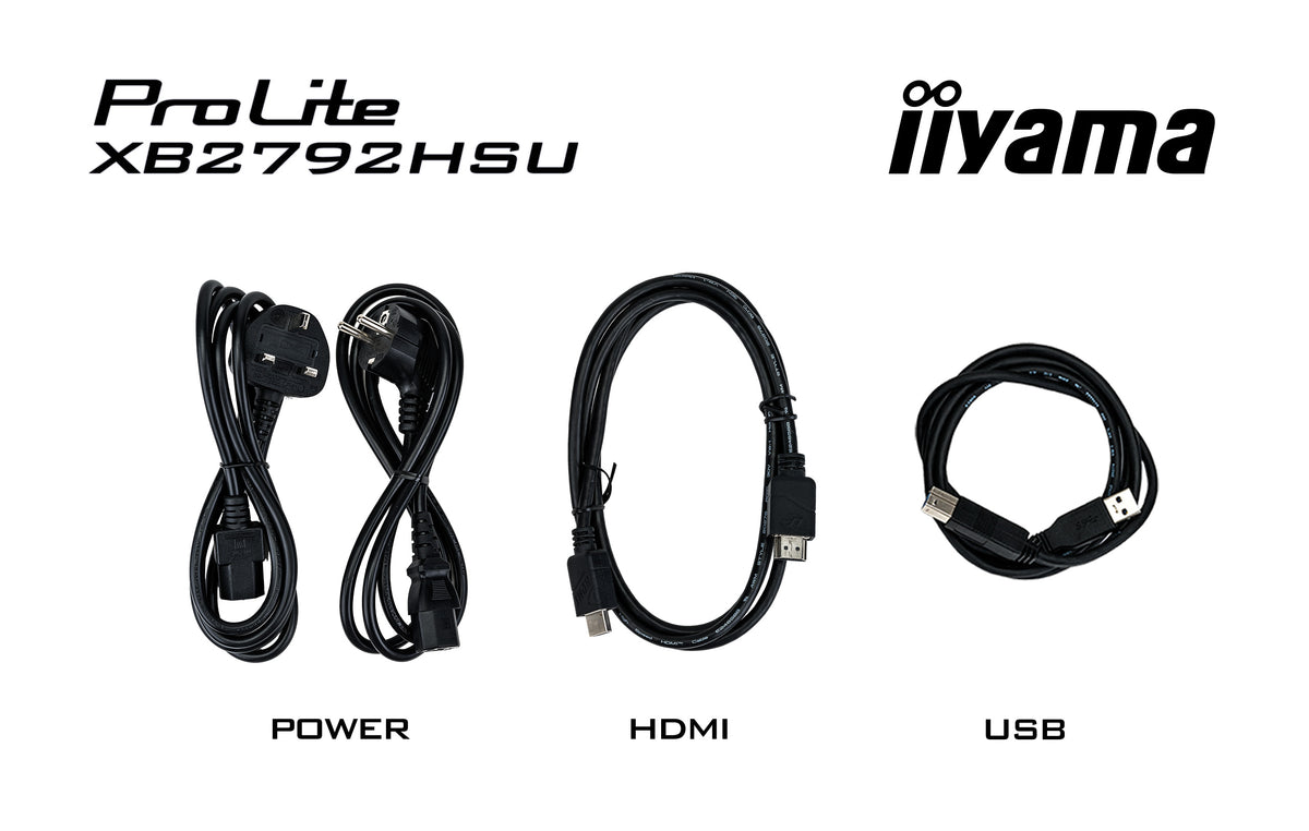 Écran LED 27" Full HD 120Hz IPS - iiyama ProLite XB2792HSU-B1