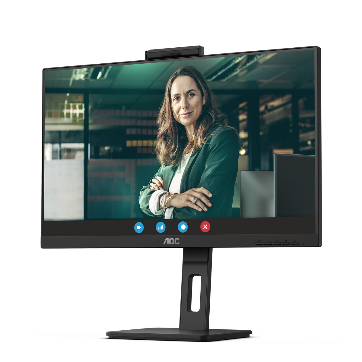 Écran LED AOC 24" Full HD - 75 Hz - IPS - USB-C
