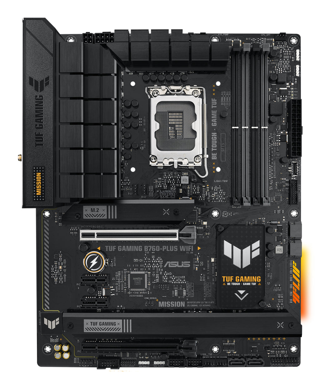 ASUS TUF GAMING B760-PLUS WIFI - Carte-mère ATX LGA1700
