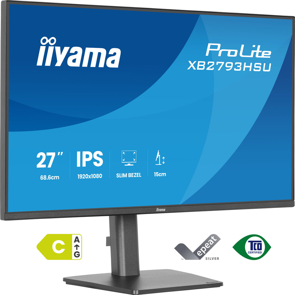 Écran LED IIYAMA 27" Full HD 120 Hz IPS - XB2793HSU-B1