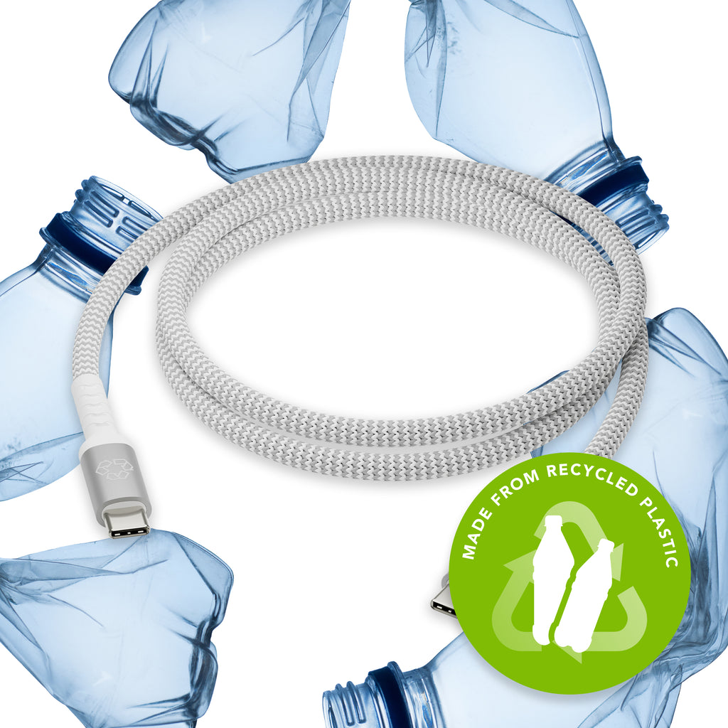 Câble USB-C 100W 1.2m tressé recyclé DBRAMANTE1928