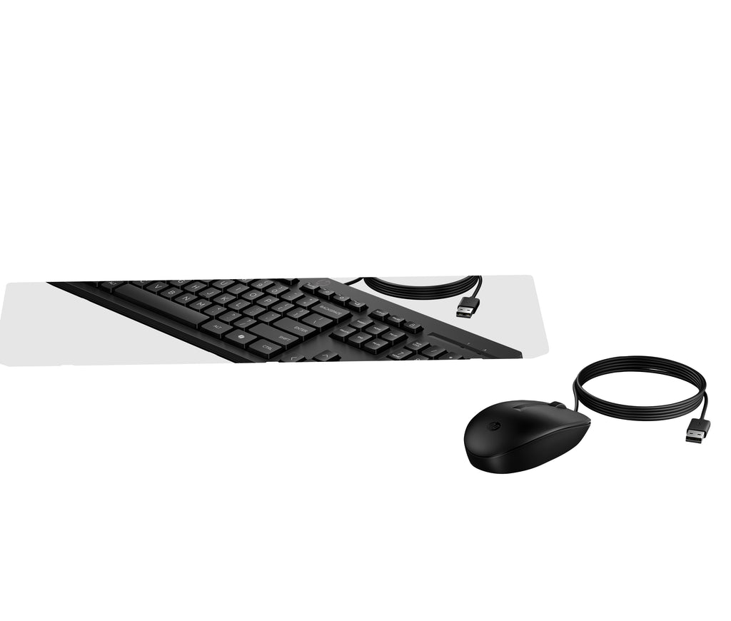 HP 225 Ensemble clavier souris ambidextre noir