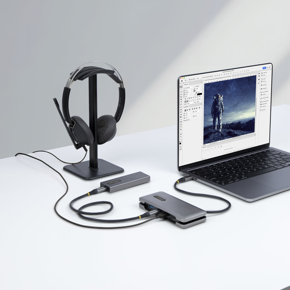 Adaptateur USB 3.1 10 Gbps 4 ports StarTech