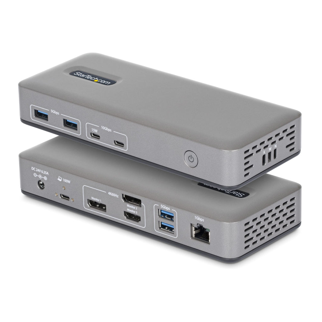 Station d'accueil USB-C 3.2 Gen 2 - 4K HDMI/DP - 1GbE - Startech