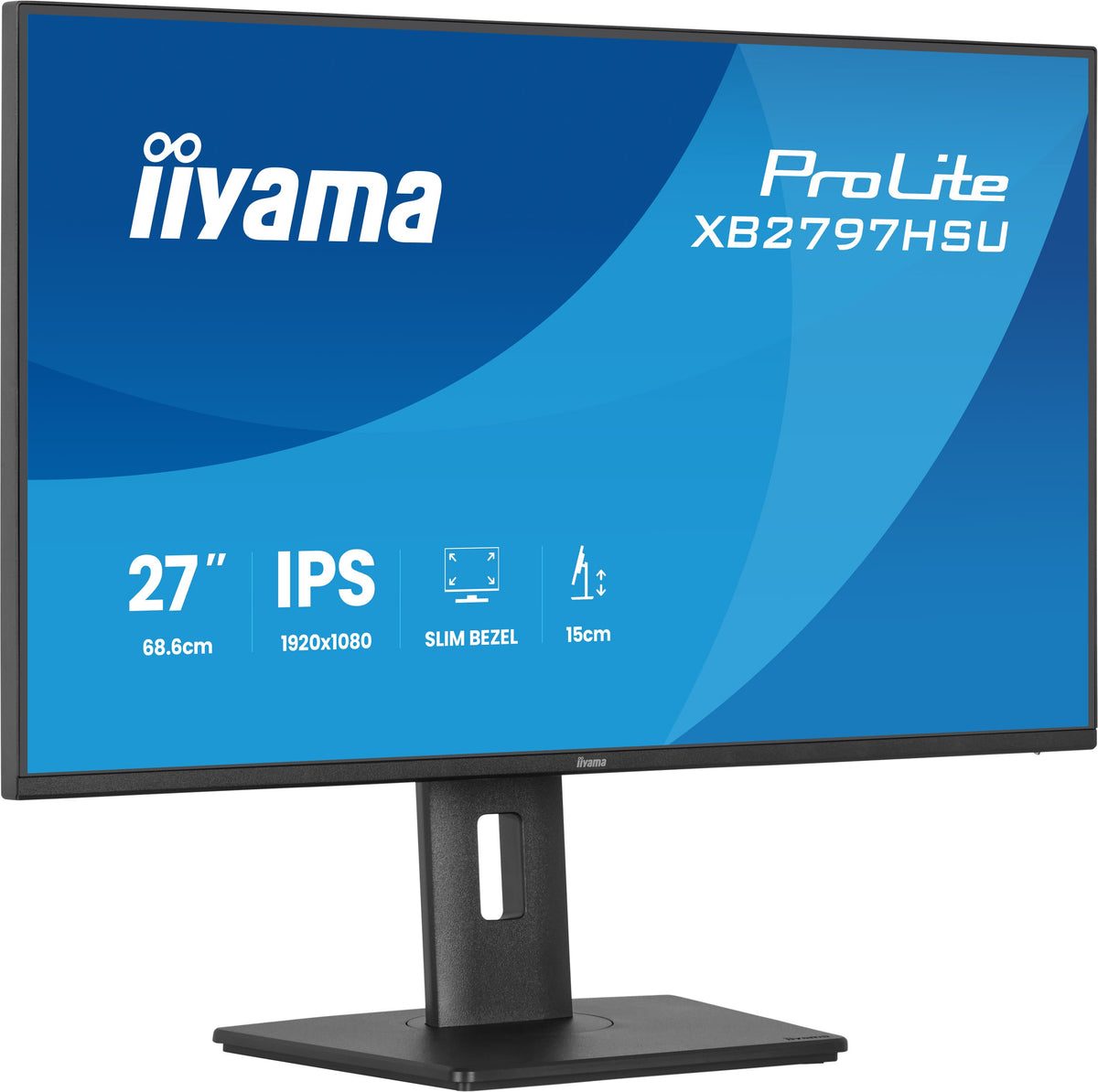 Écran LED 27" Full HD 120Hz IPS - iiyama ProLite XB2797HSU-B1
