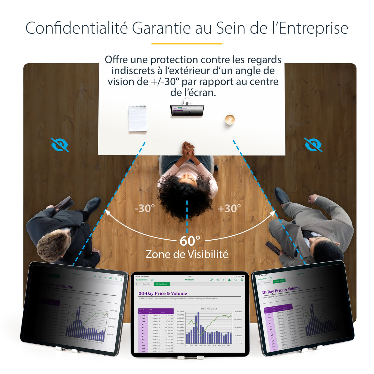 Protection écran 4 voies iPad Pro 11" StarTech