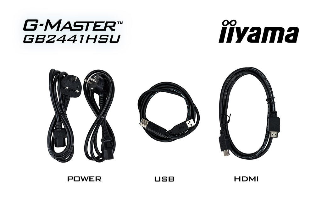 Écran Gaming IIYAMA 24" Full HD 144Hz IPS Noir