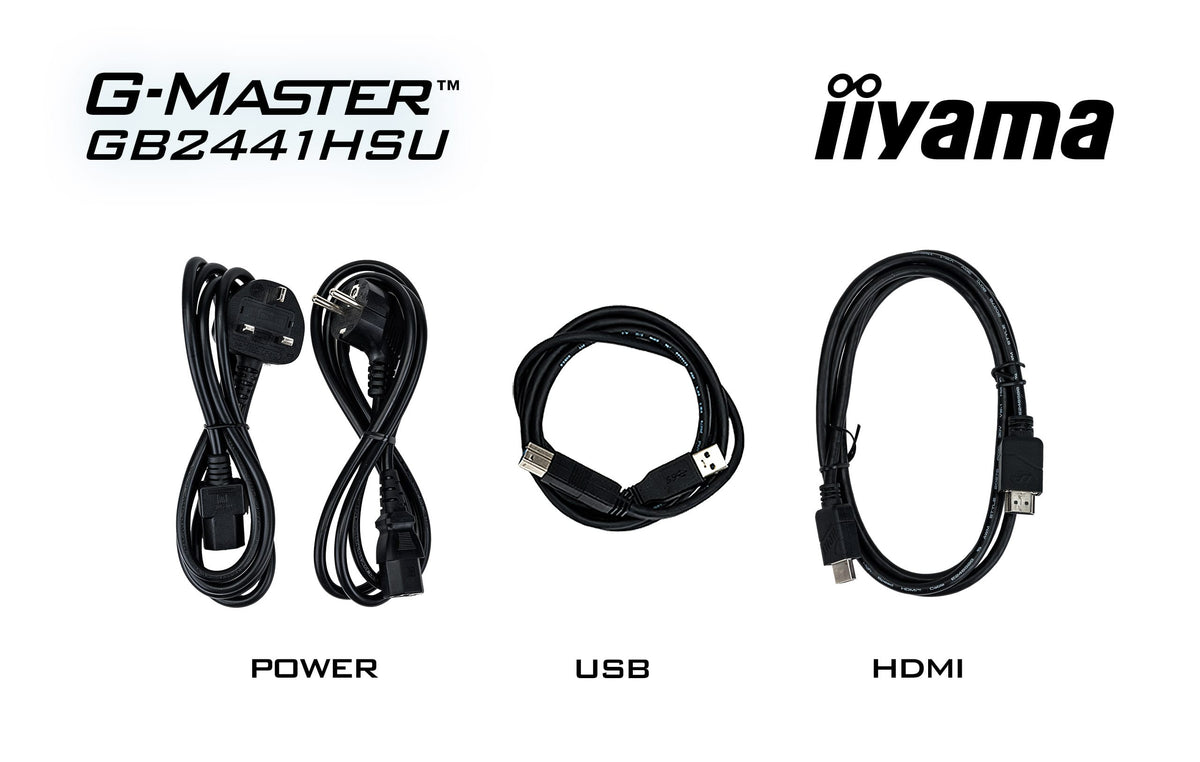 Écran Gaming IIYAMA 24" Full HD 144Hz IPS Noir