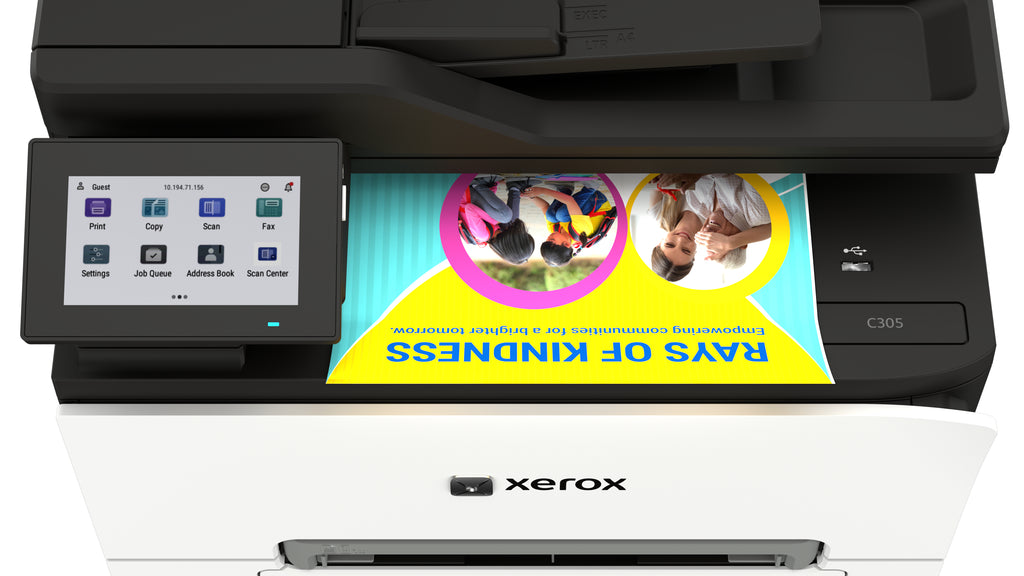 Xerox C305V/AEEU - Imprimante laser couleur multifonctions