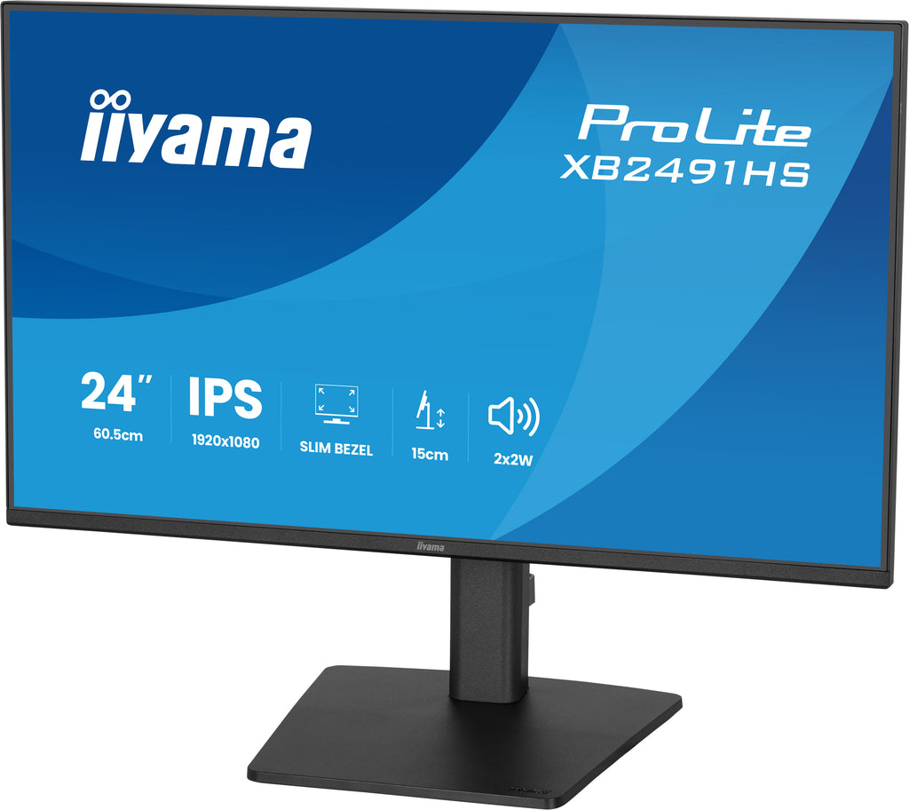 Écran LED IIYAMA 24" Full HD 120Hz - ProLite XB2491HS-B1