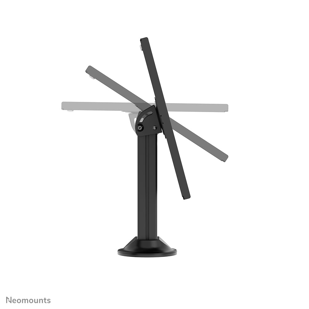 Pied tablette acier noir - Neomounts DS15-632BL1 - Compatible tous modèles