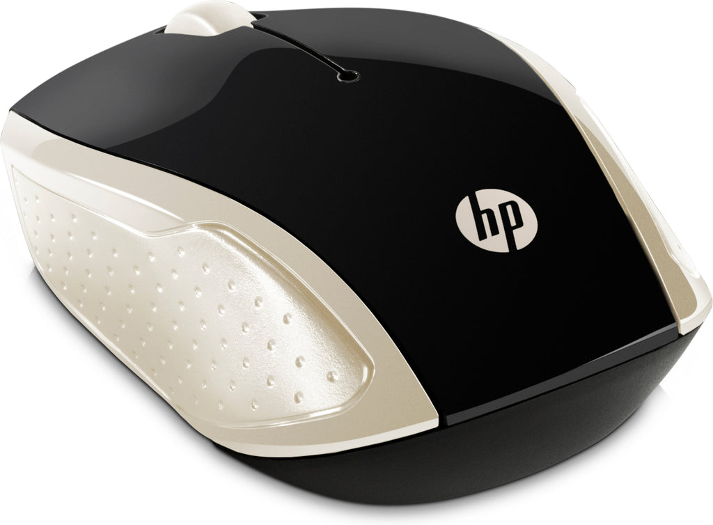 HP 200 Souris sans fil optique or de soie - Droitiers & Gaucher