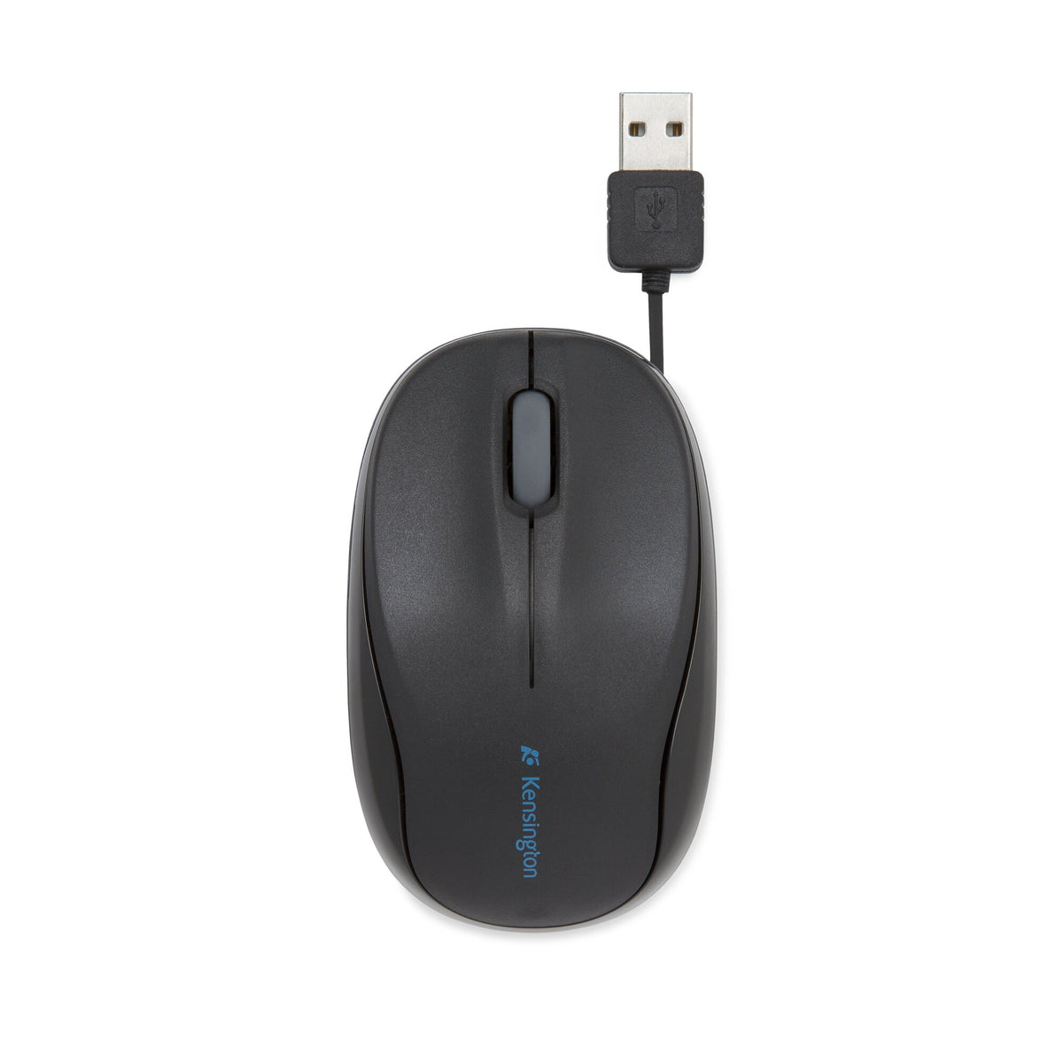 Souris filaire Kensington Pro Fit Retractable Mobile - USB Noir