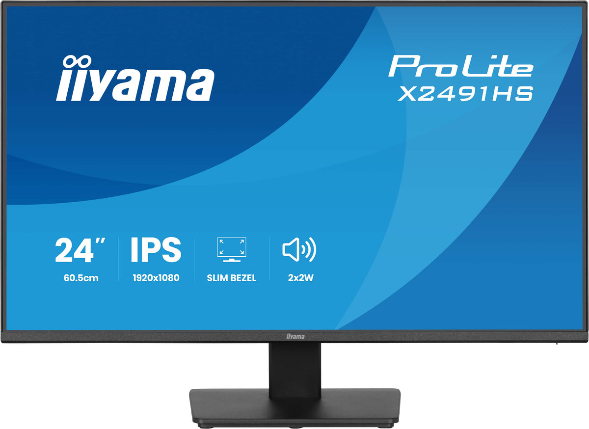 Écran LED IIYAMA 24" Full HD 120Hz IPS - ProLite X2491HS-B1