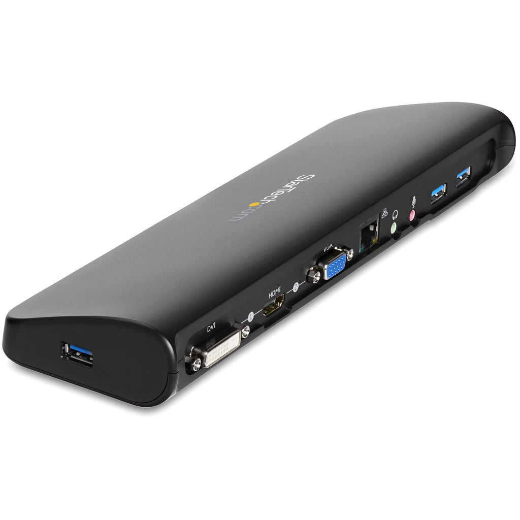 Station d'accueil USB 3.0 HDMI/VGA + GbE pour PC portable