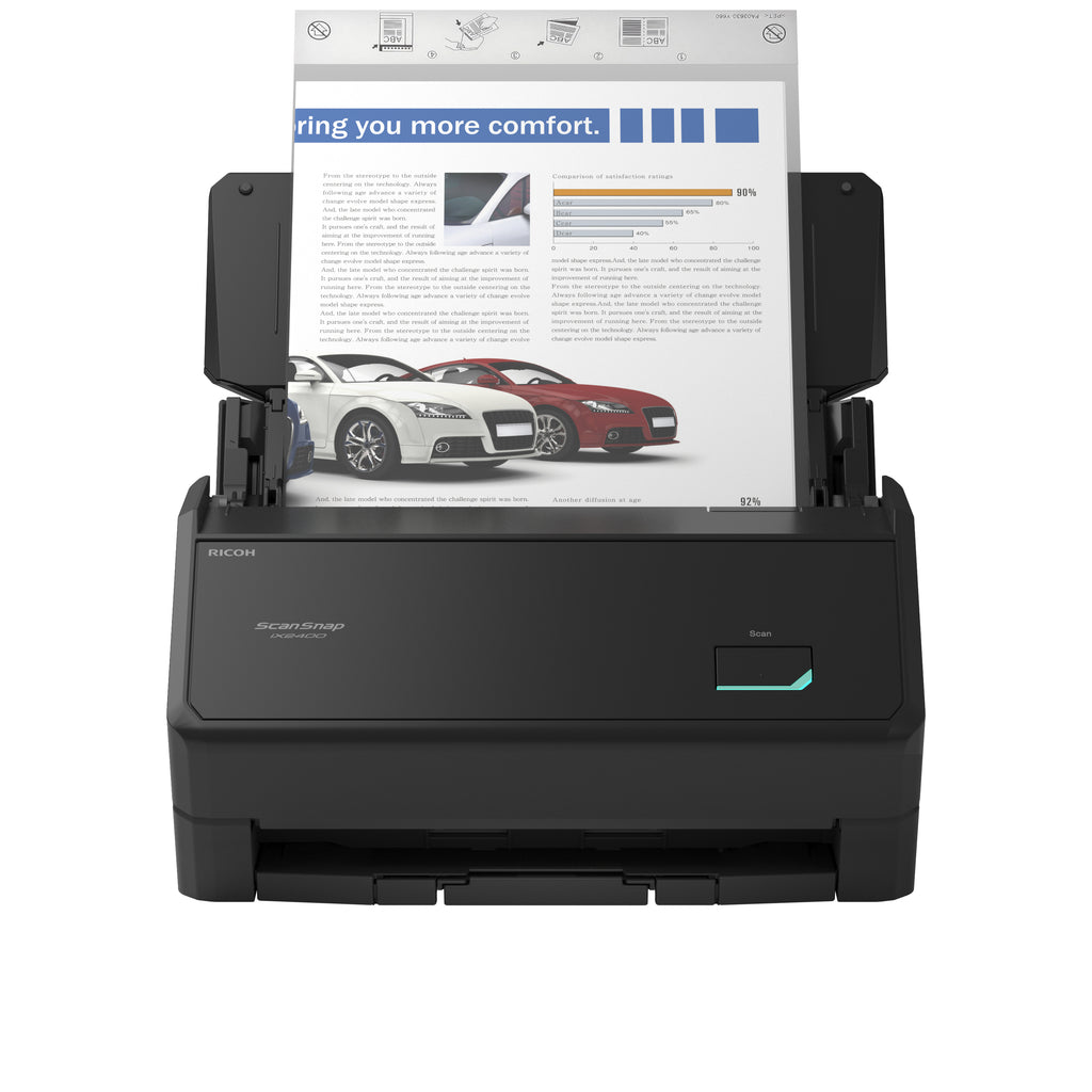 Ricoh ScanSnap iX2400 : Scanner A4 45 ppm - 600 dpi - USB 3.2