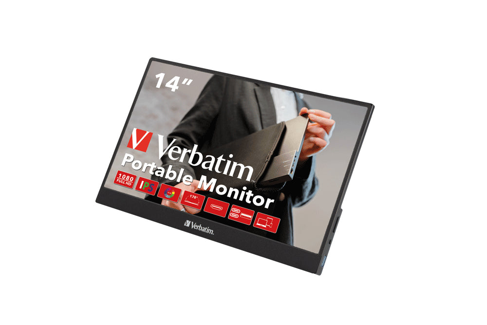 Verbatim Moniteur Portable 14" Full HD PM14 HDMI