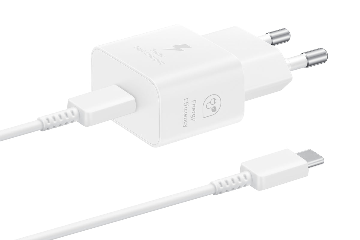 Adaptateur Samsung 25W avec câble USB-C - Charge rapide PD 3.0