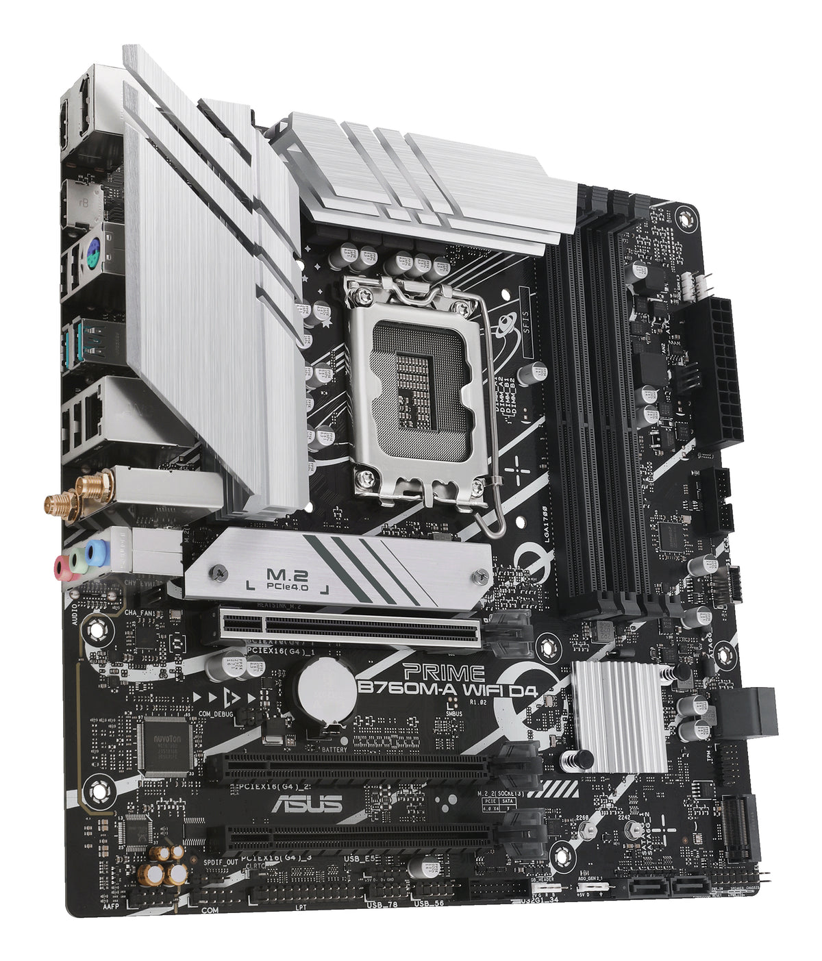 ASUS PRIME B760M-A WIFI D4 - Carte-mère micro ATX LGA1700