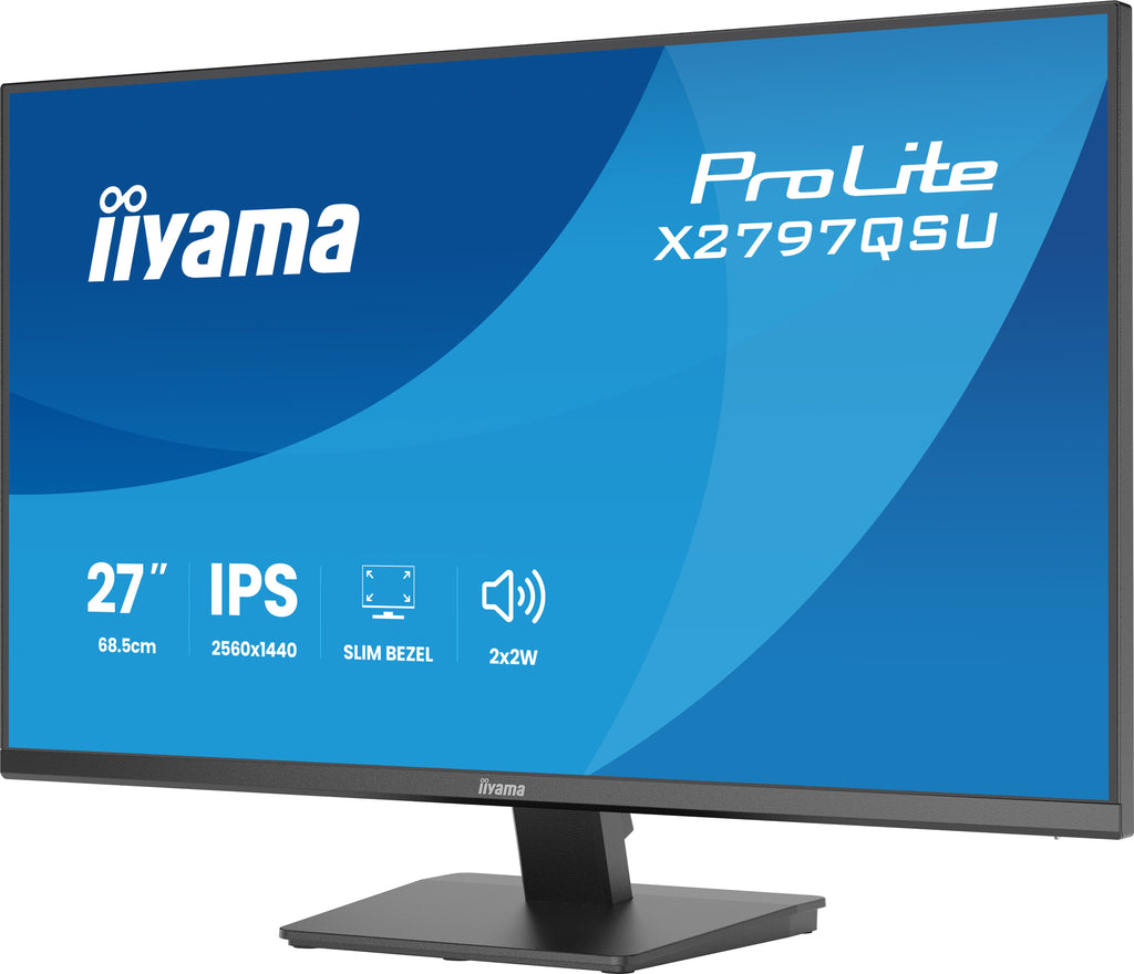 Écran IIYAMA 27" QHD 75Hz IPS - ProLite X2797QSU-B1